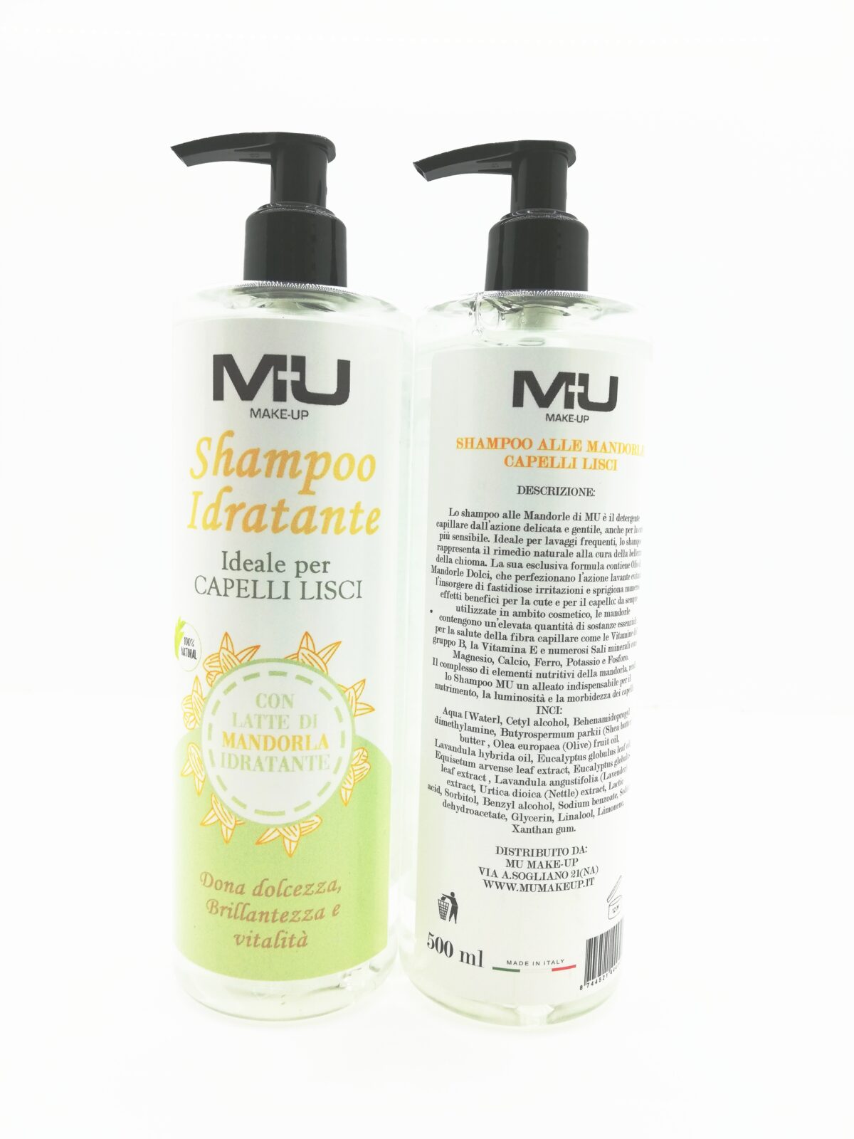 shampoo nutriente capelli lisci