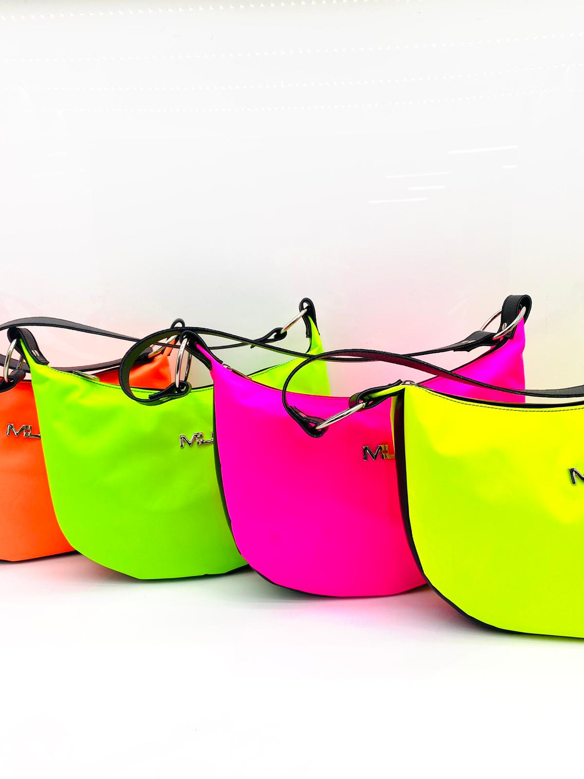 Borsa fluo con tracolla