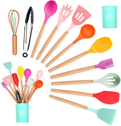 Set utensili da cucina in silicone - Mu Make Up Beauty Shop