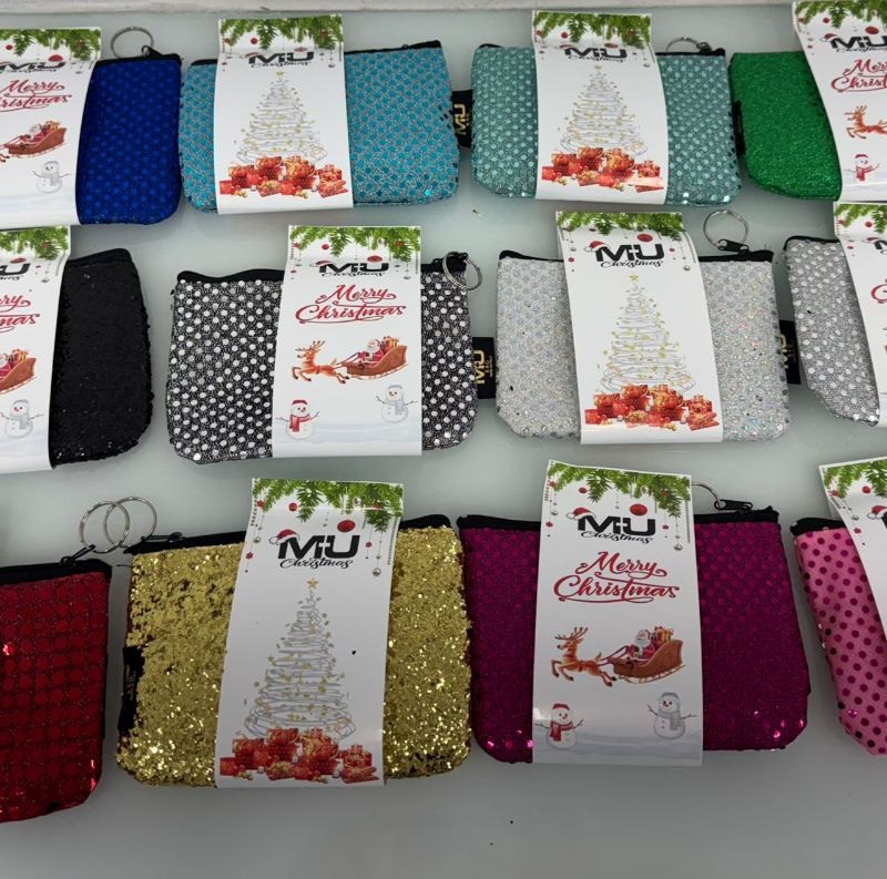 pochette con fascia natalizia