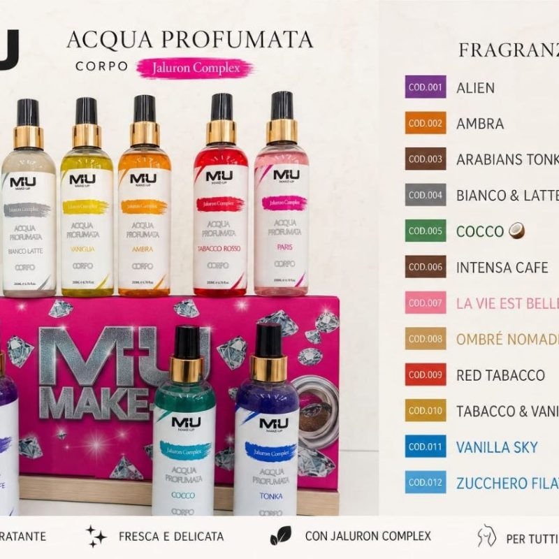 acqua profumata linea araba
